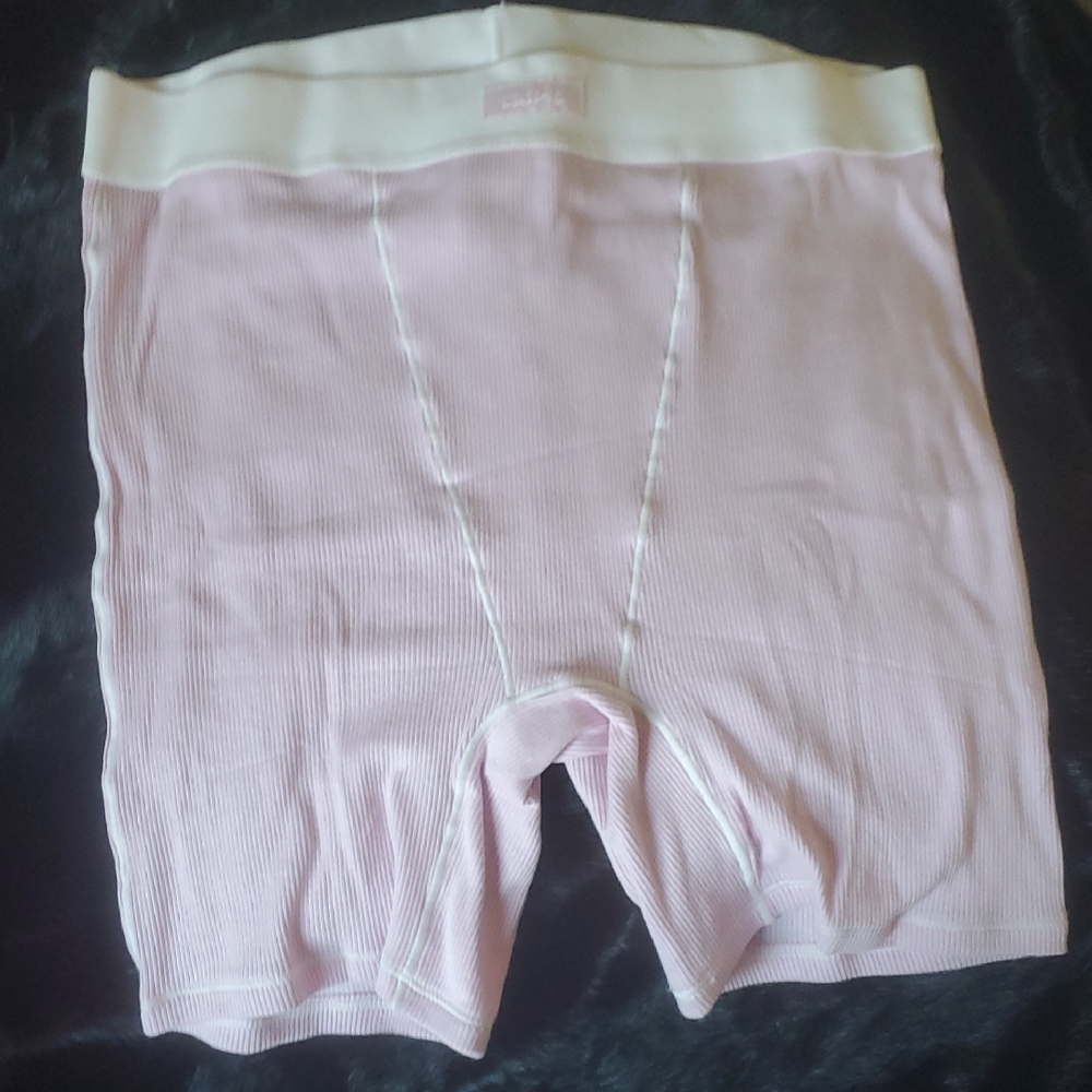 NEW SKIMS COTTON RIB BOXERS ;SIZE: MEDIUM